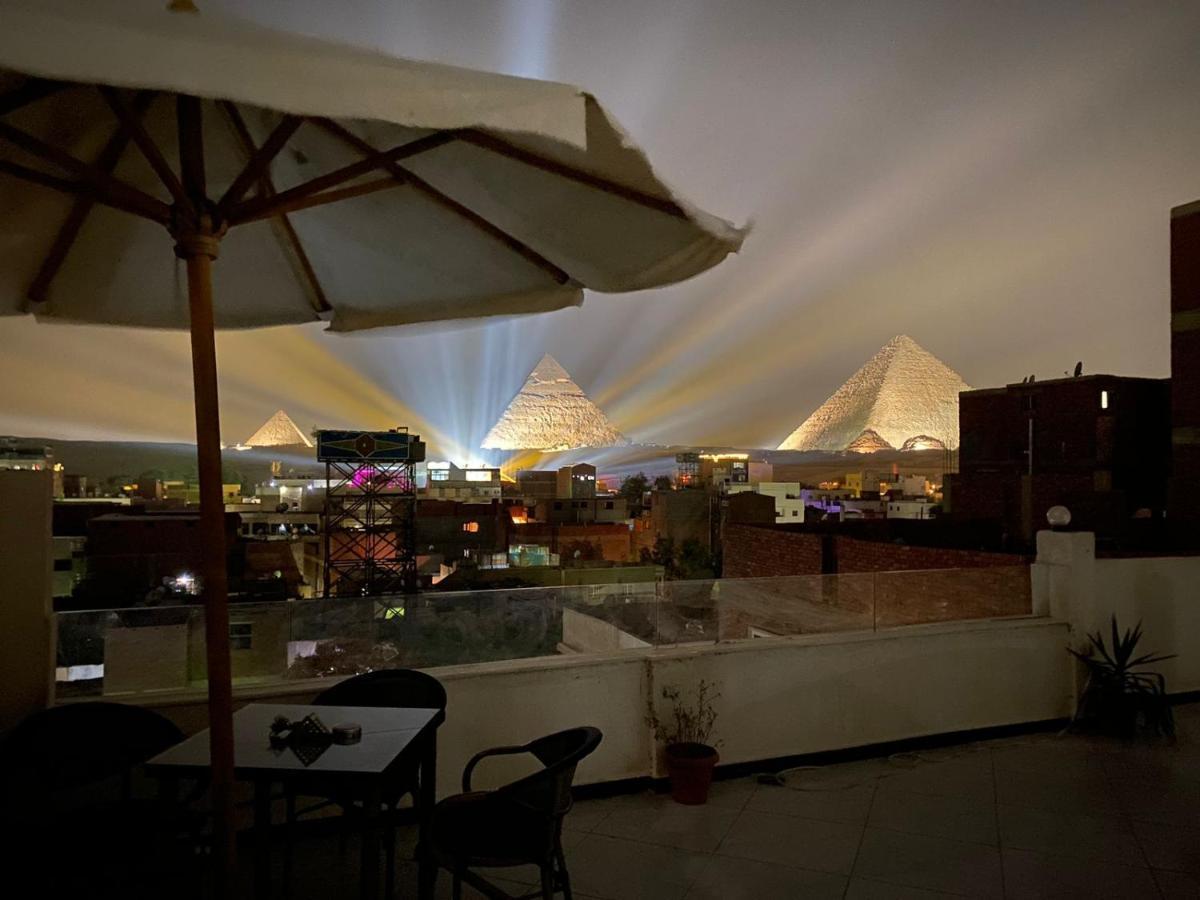 Eagles Pyramids View Otel Kafret el-Gabal Dış mekan fotoğraf