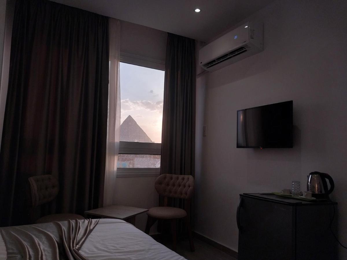Eagles Pyramids View Otel Kafret el-Gabal Dış mekan fotoğraf