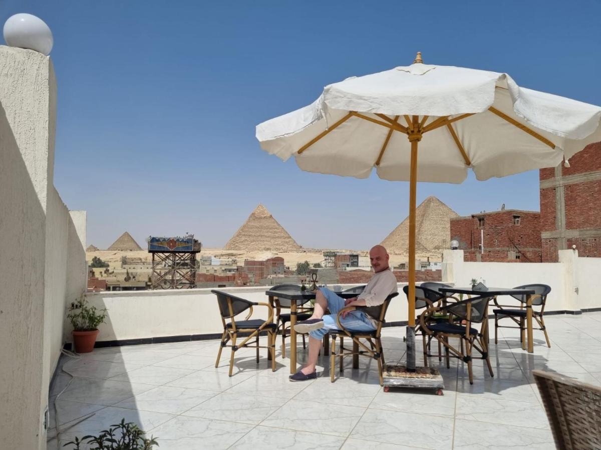 Eagles Pyramids View Otel Kafret el-Gabal Dış mekan fotoğraf