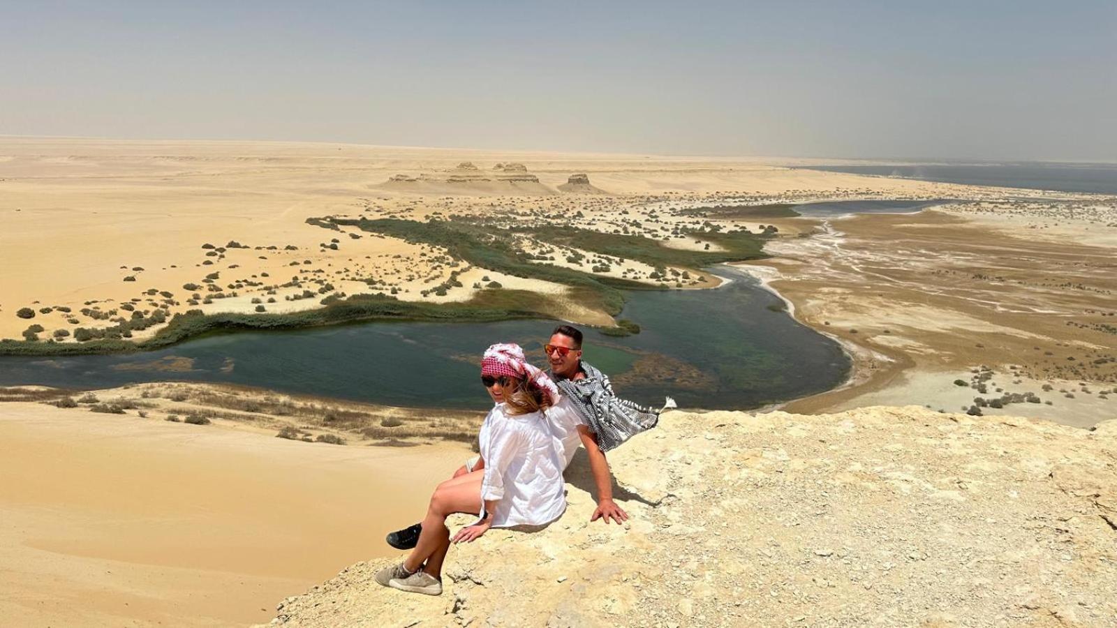 Eagles Pyramids View Otel Kafret el-Gabal Dış mekan fotoğraf