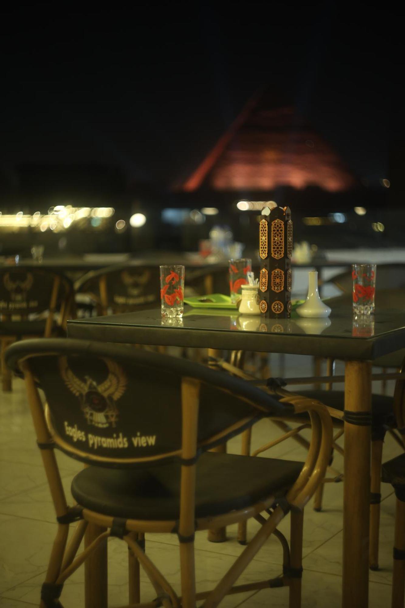 Eagles Pyramids View Otel Kafret el-Gabal Dış mekan fotoğraf